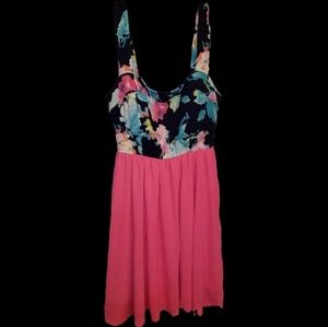 👗A'Gaci A'Gaci👗 Floral & Neon Dress👗